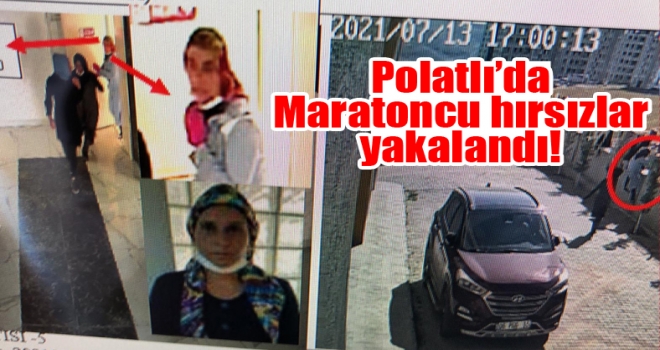 Polatlı'da vurgun yapan 3 kadın hırsız yakalandı!