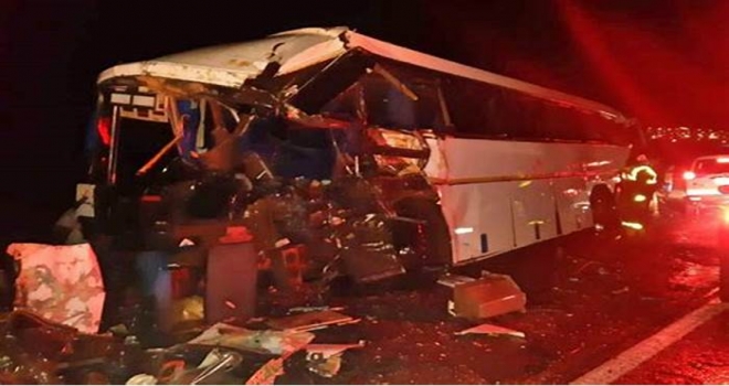 Kuzey Marmara Otoyolu'nda feci kaza! 3 otobüs birbirine girdi, 10 ölü, 57 yaralı
