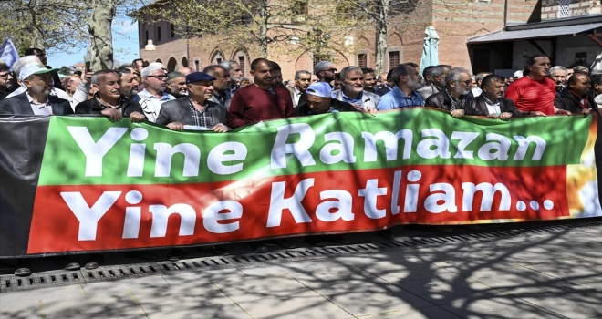 Ankara Filistin Dayanışma Platformu İsrail'in Gazze saldırılarını kınadı